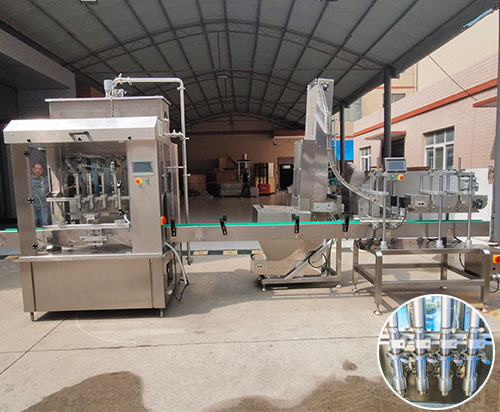 整套牛肉酱自动灌装机